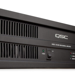 QSC amplifier ISA 450 2 channels, 260 watts/ch at 8ohms, 425 watts/ch at 4ohms 700 watts/ch at 2ohms